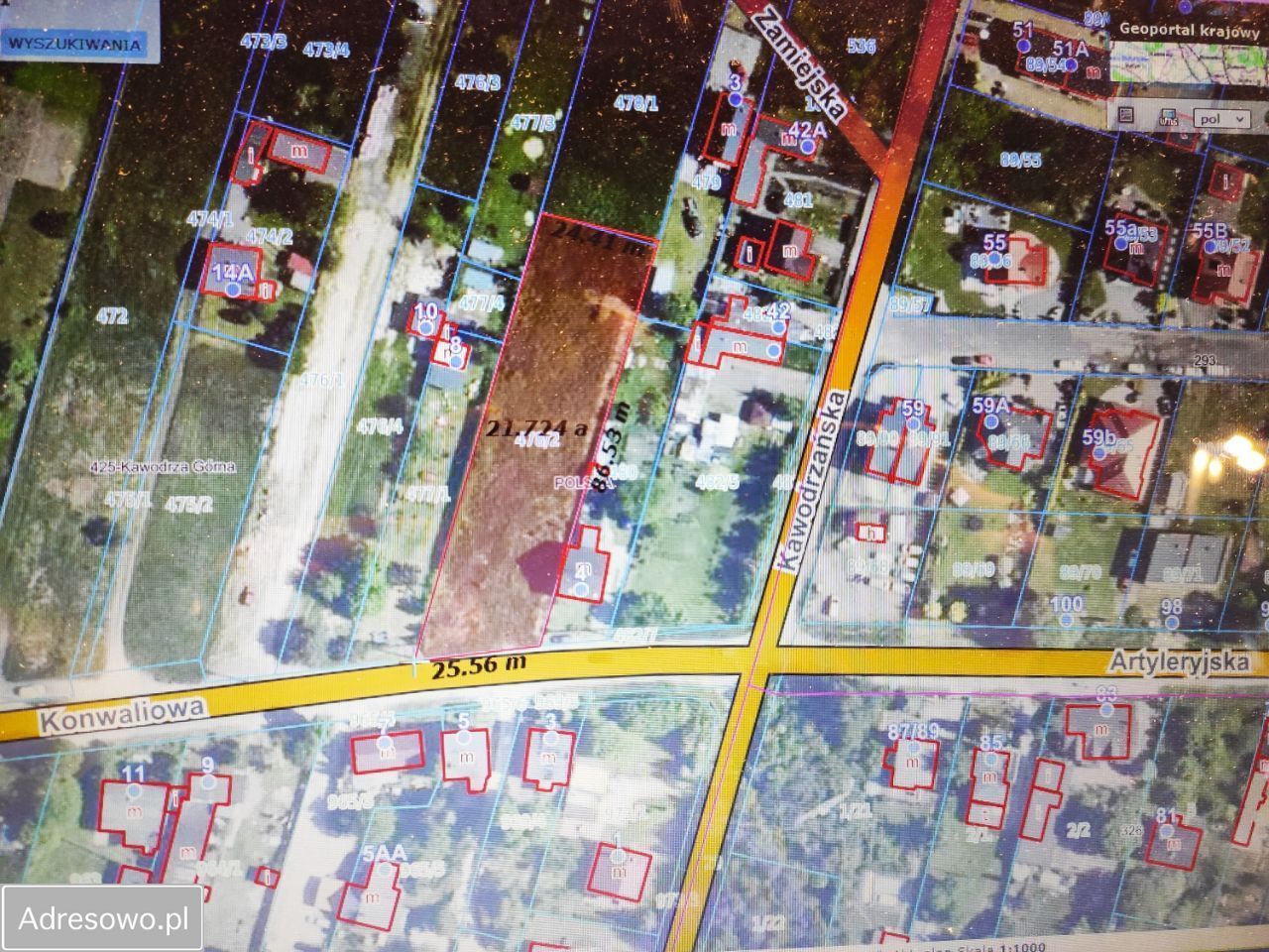 Działka budowlana Częstochowa, ul. Busolowa