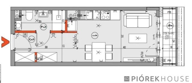 Mieszkanie 1-pokojowe Warszawa Mokotów, ul. Domaniewska. Zdjęcie 13