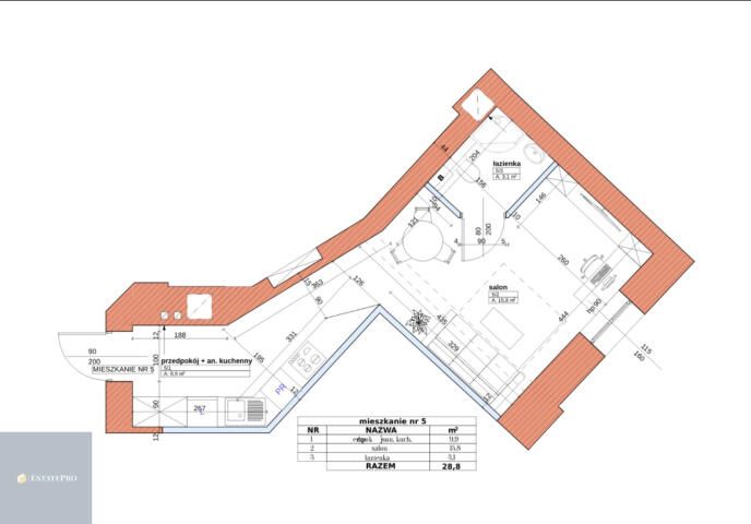 Mieszkanie 1-pokojowe Katowice Śródmieście, ul. Krzywa. Zdjęcie 10