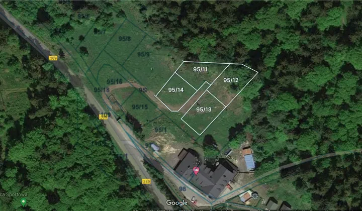 Działka rekreacyjna Duszniki-Zdrój Wapienniki, ul. Sudecka