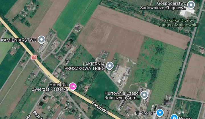 Działka rolno-budowlana Czernikowo, ul. Toruńska