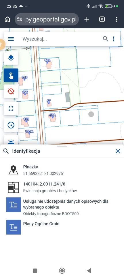 Działka budowlana Nowy Kiełbów, Nowy Kiełbów 57. Zdjęcie 2