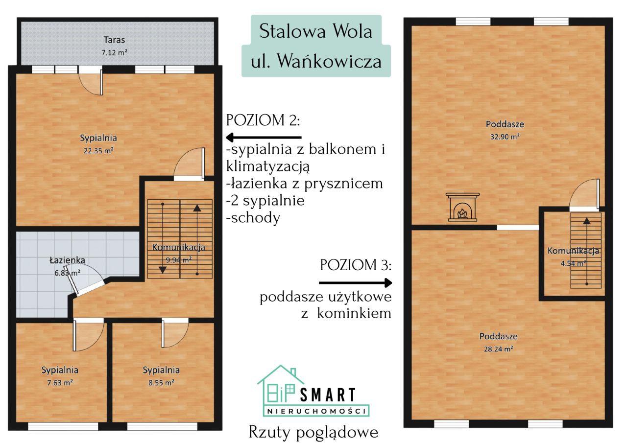 dom szeregowy, 4 pokoje Stalowa Wola, ul. Melchiora Wańkowicza. Zdjęcie 26