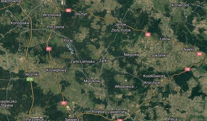 Działka budowlana Żarki