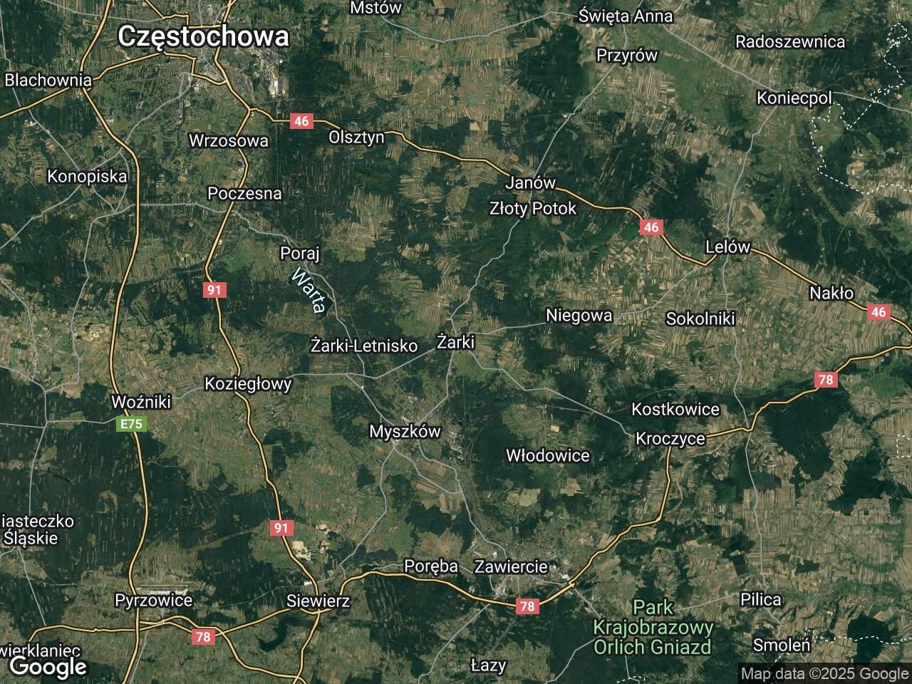 Działka budowlana Żarki