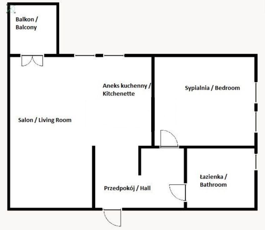 Mieszkanie 2-pokojowe Kraków Prądnik Czerwony, ul. Eugeniusza Baziaka. Zdjęcie 16