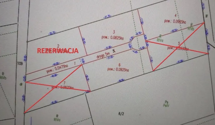 Działka budowlana Gubinek, 5