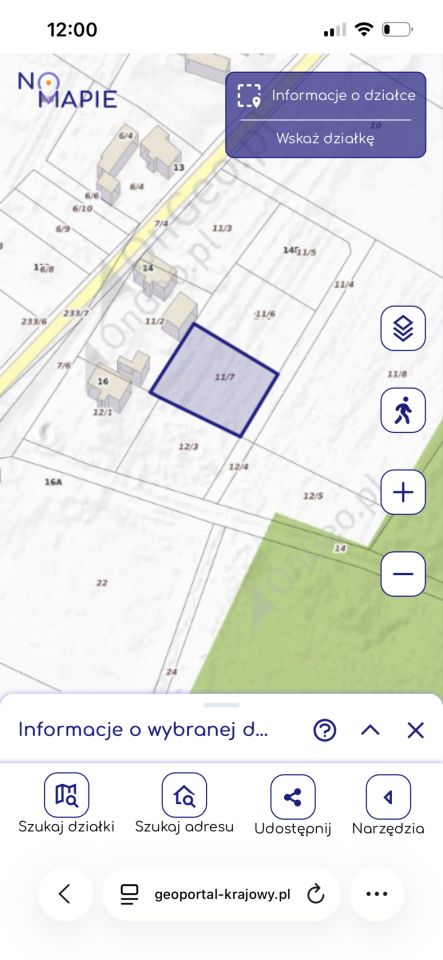 Działka budowlana Jabłonów. Zdjęcie 3