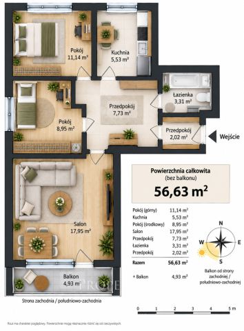 Mieszkanie 3-pokojowe Warszawa Targówek, ul. Janinówka. Zdjęcie 21