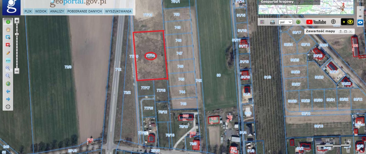 Działka inwestycyjna Brzezie k. Sulechowa, ul. Stanisława Lema. Zdjęcie 3