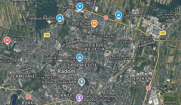Mieszkanie 1-pokojowe Radom Osiedle XV-lecia, ul. Janusza Kusocińskiego