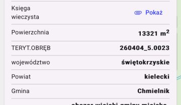 Działka leśna Śladków Duży