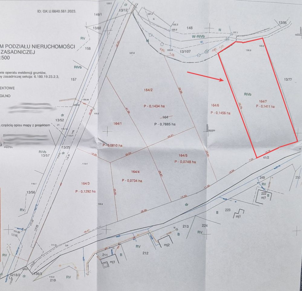 Działka budowlana Bieślin. Zdjęcie 4