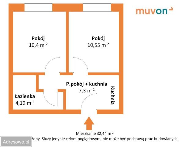 Mieszkanie 2-pokojowe Łódź Górna, ul. Praska. Zdjęcie 9