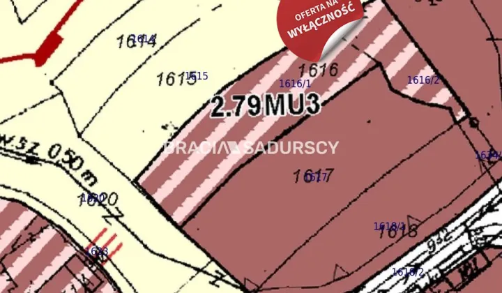 Działka inwestycyjna Dobra
