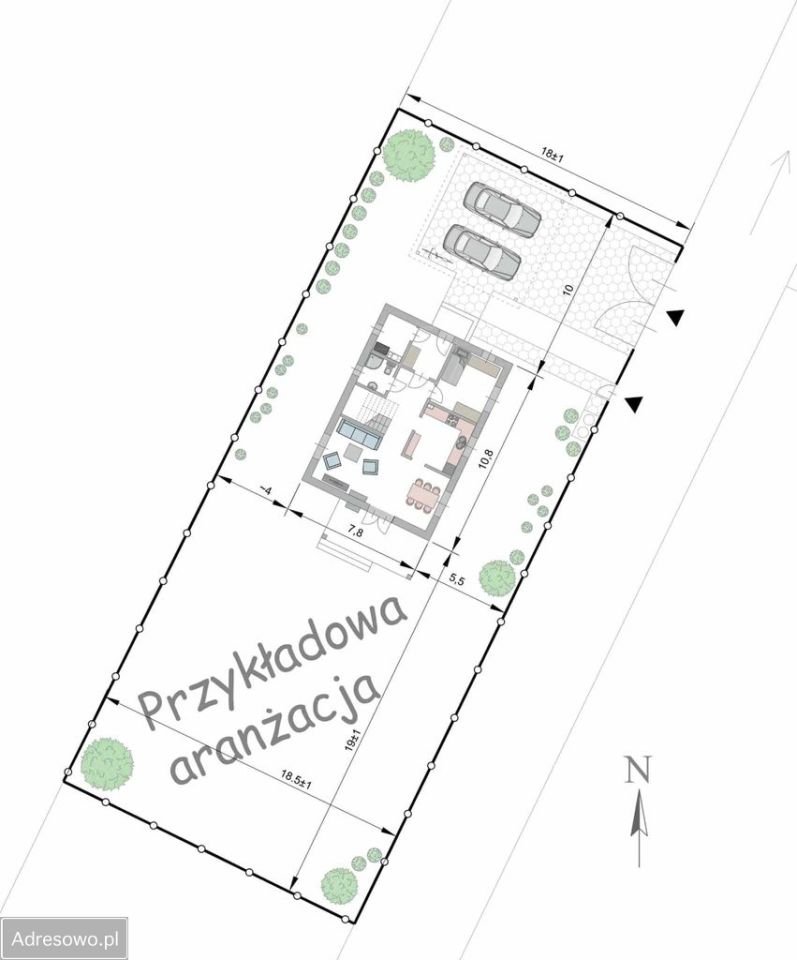 Działka budowlana Dąbrowa Górnicza Ząbkowice, ul. Związku Orła Białego. Zdjęcie 3