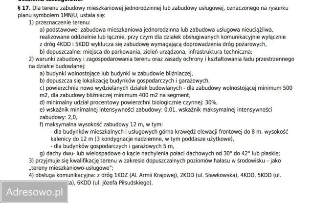 Działka budowlana Wołomin, ul. Piłsudskiego. Zdjęcie 9