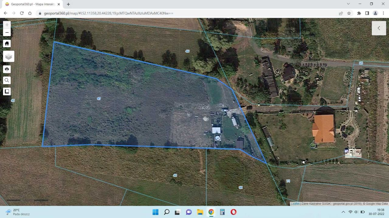 Działka siedliskowa Holendry Baranowskie. Zdjęcie 8