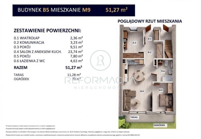 Mieszkanie 3-pokojowe Rzeszów Wilkowyja, ul. Henryka Pobożnego. Zdjęcie 2