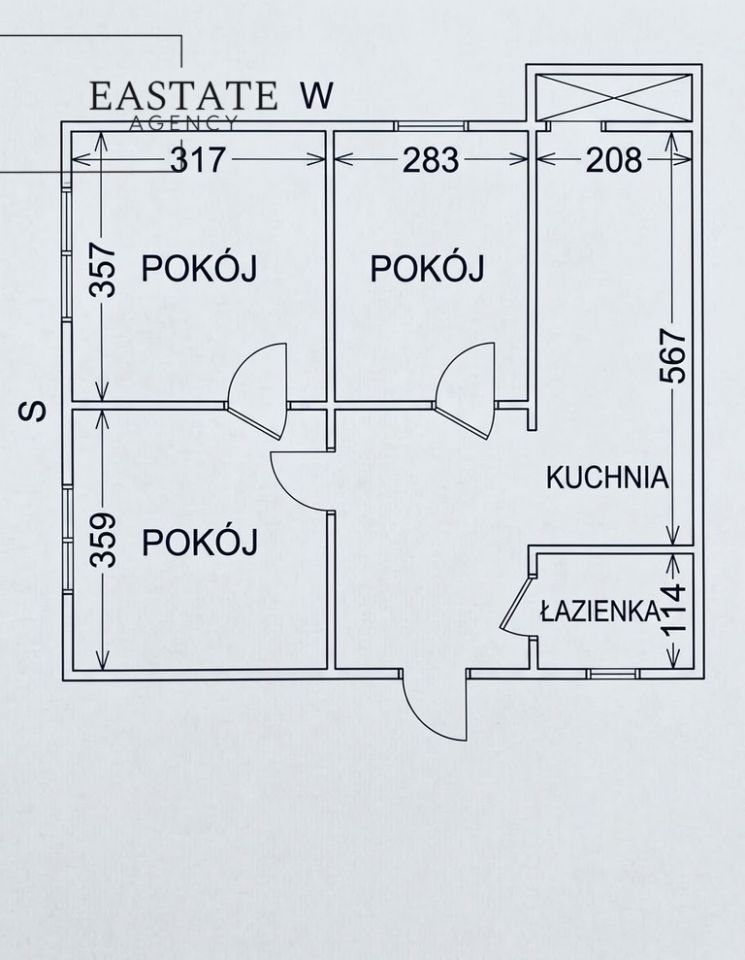 Mieszkanie 3-pokojowe Katowice os. Tysiąclecia, ul. Mieszka I. Zdjęcie 13