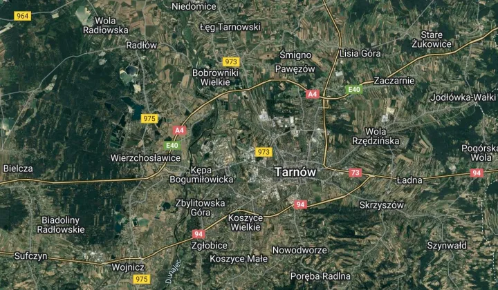 Działka inwestycyjna Tarnów Chyszów, ul. Czysta