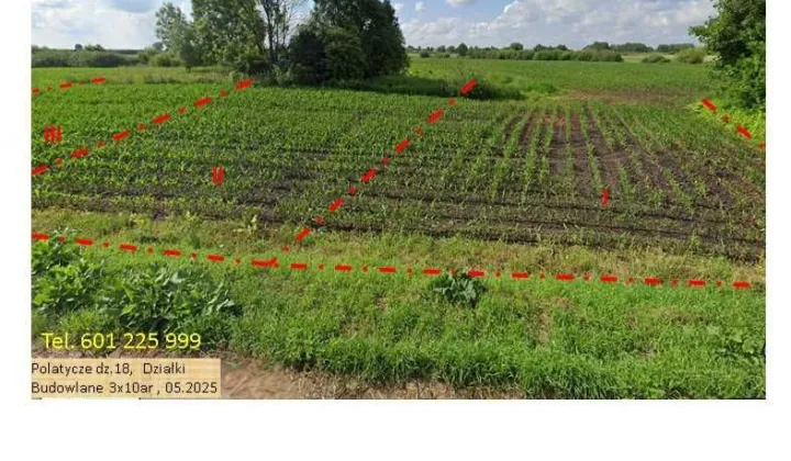 Działka budowlana Polatycze