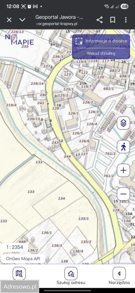 Działka budowlana Jawor, ul. Jarosława Dąbrowskiego. Zdjęcie 3