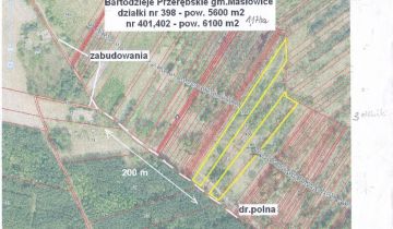 Działka rolna Bartodzieje