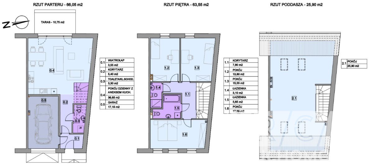 dom szeregowy, 4 pokoje Karwiany, ul. Wiosenna. Zdjęcie 10