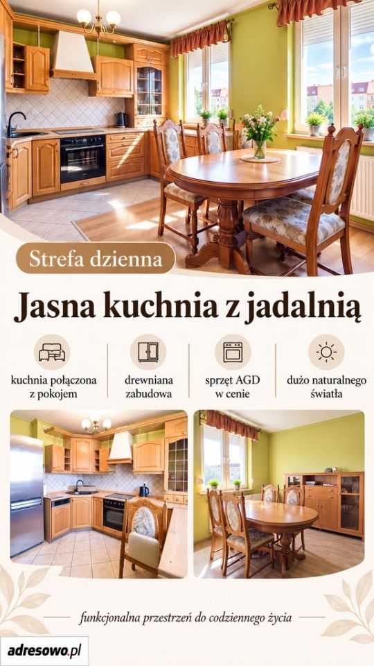 Mieszkanie 3-pokojowe Gorzów Wielkopolski Górczyn, ul. Michała Kleofasa Ogińskiego. Zdjęcie 5