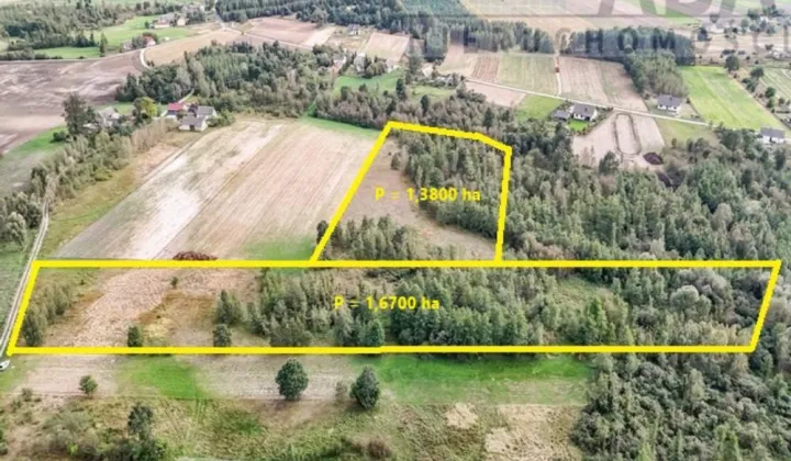 Działka rolna Brzózki