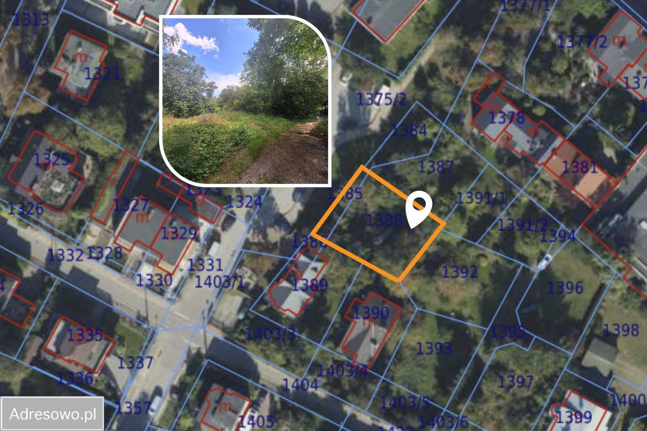 Działka inwestycyjna Gdynia Orłowo, ul. Bukowa. Zdjęcie 3