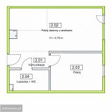 Mieszkanie 2-pokojowe Świdnica, ul. Bolesława Krzywoustego. Zdjęcie 4