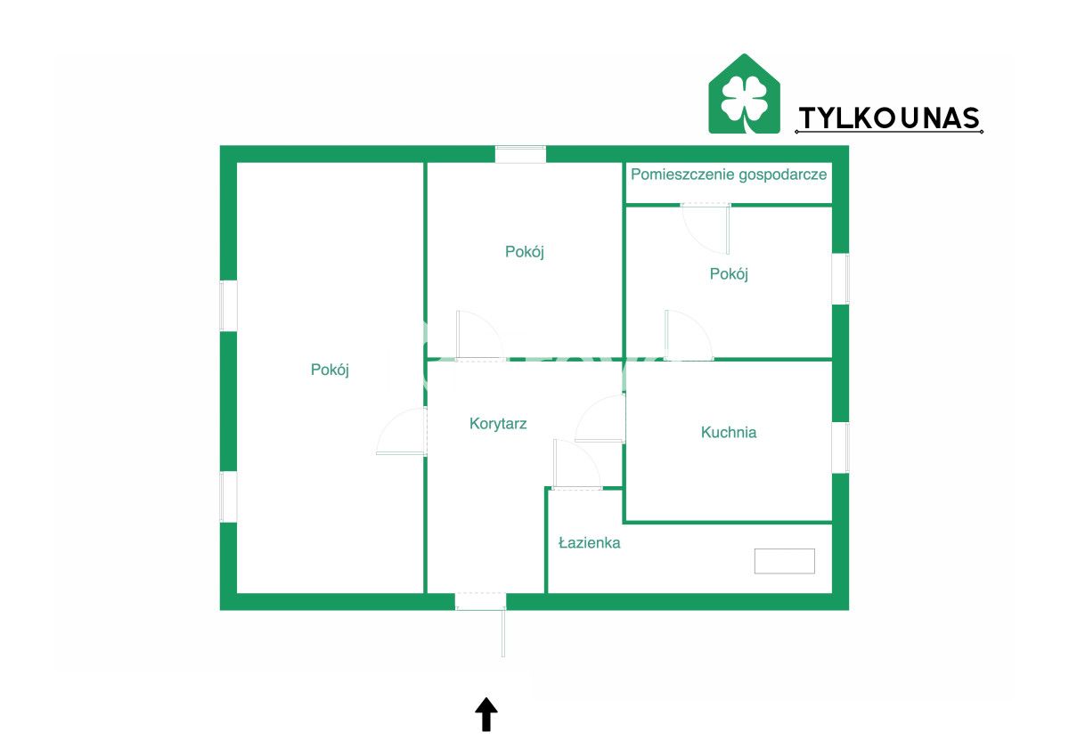 Mieszkanie 3-pokojowe Gdańsk Wrzeszcz, ul. Topolowa. Zdjęcie 19