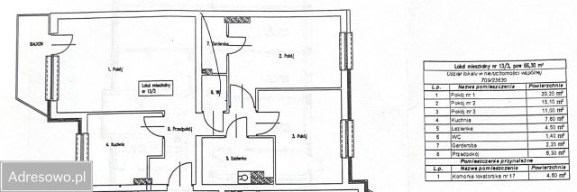 Mieszkanie 3-pokojowe Wrocław Fabryczna, ul. Pucka. Zdjęcie 15