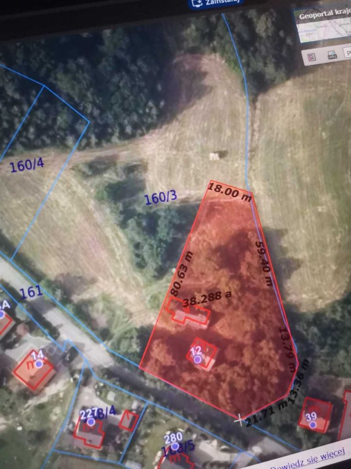 Działka rolno-budowlana Sobolów. Zdjęcie 3