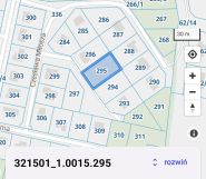 Działka budowlana Szczecinek, ul. Czesława Miłosza. Zdjęcie 1