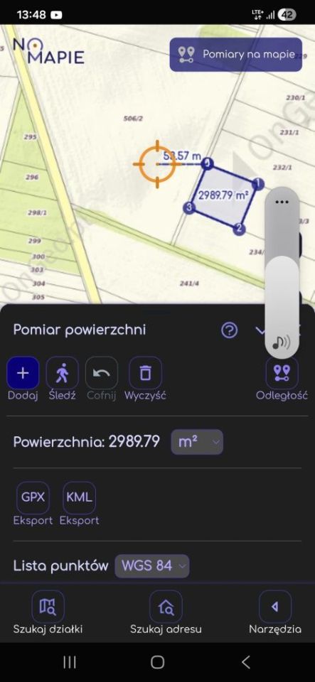 Działka rolna Ołobok