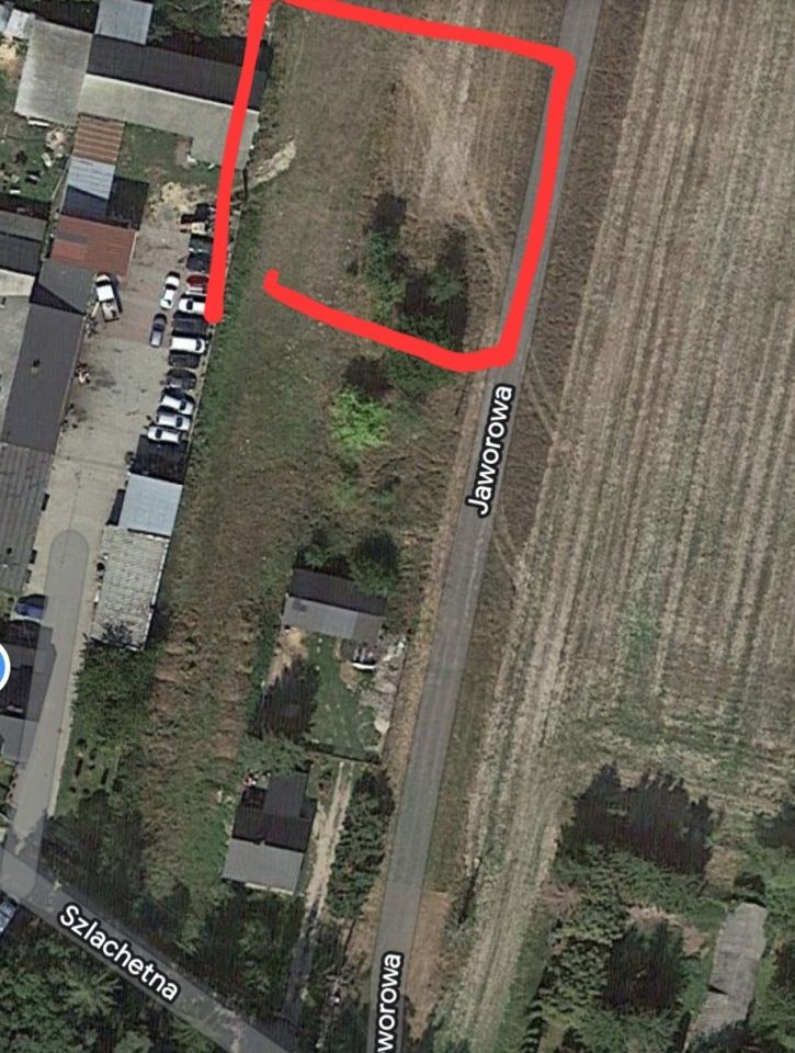 Działka budowlana Leszczydół-Nowiny, ul. Jaworowa. Zdjęcie 1