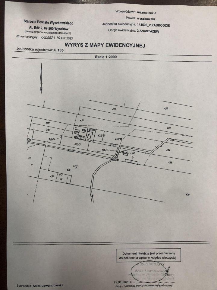 Działka budowlana Anastazew. Zdjęcie 12