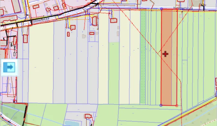 Działka inwestycyjna Sandomierz Nadbrzezie, ul. Holownicza