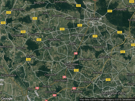 segmentowiec, 4 pokoje Radlin Głożyny, ul. ks. kard. Bolesława Kominka