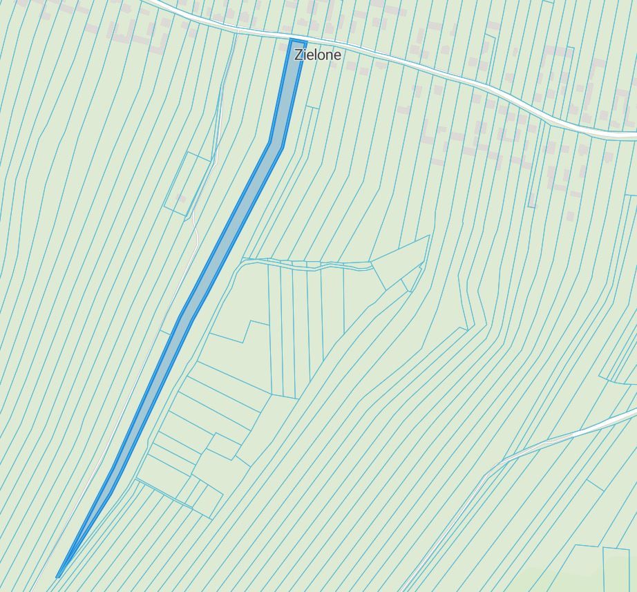 Działka budowlana Zielone. Zdjęcie 2