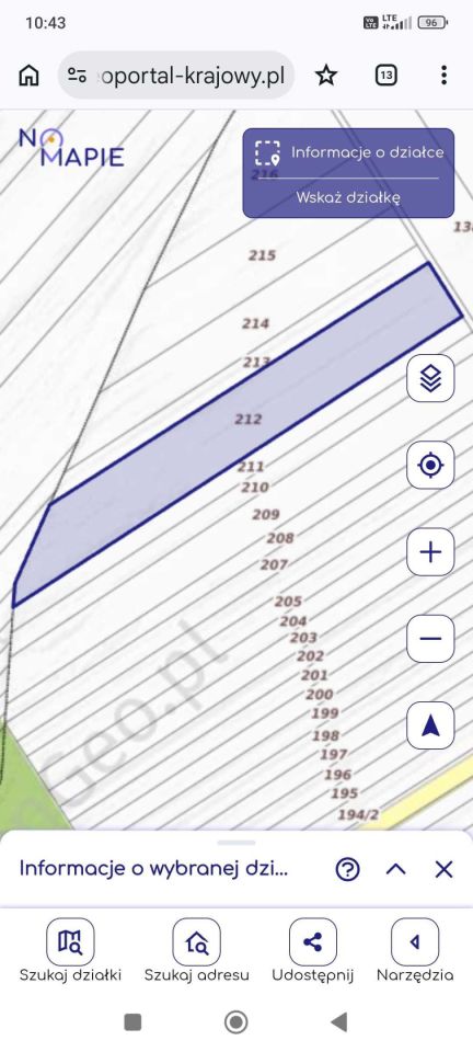 Działka Anielin. Zdjęcie 1