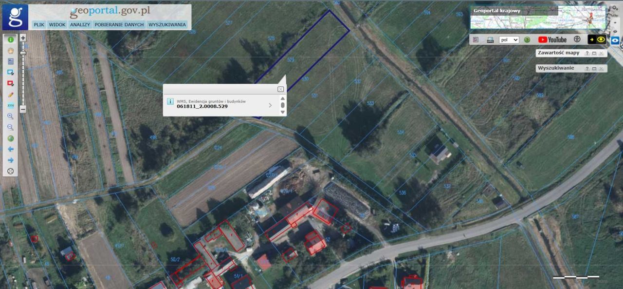 Działka budowlana Łaszczówka, ul. Ogrodowa. Zdjęcie 1