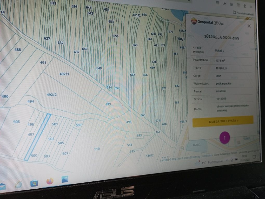 Działka rolna Zarzecze. Zdjęcie 8