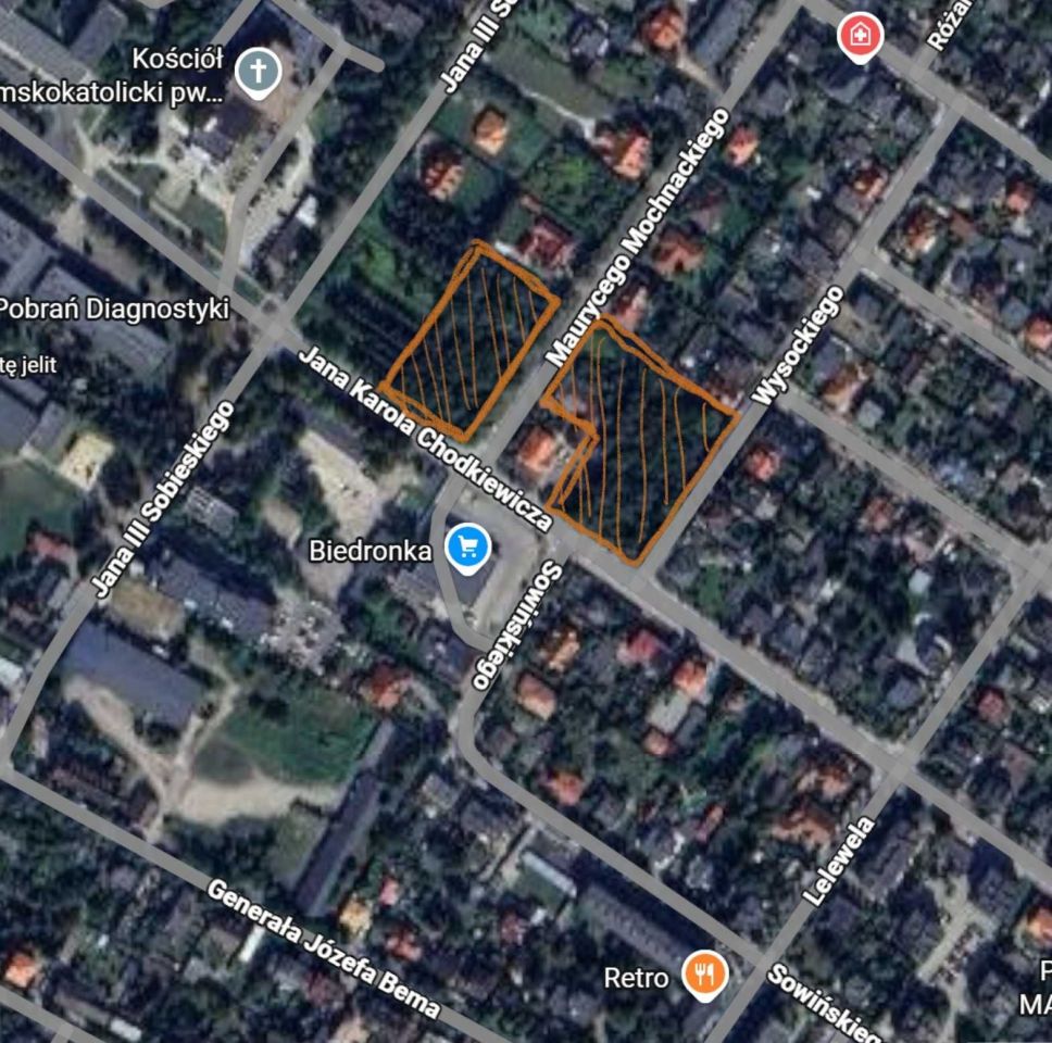 Działka budowlana Kutno, ul. Chodkiewicza