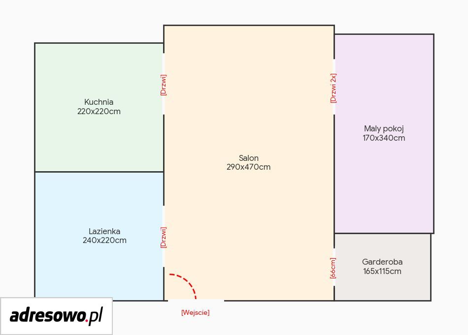 Mieszkanie 2-pokojowe Rzeszów Nowe Miasto, al. Tadeusza Rejtana. Zdjęcie 14