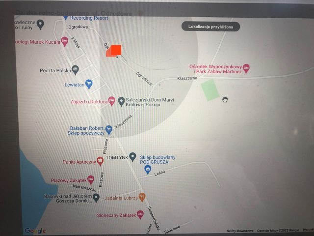 Działka rolno-budowlana Lubrza, ul. Ogrodowa. Zdjęcie 1