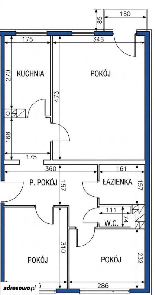 Mieszkanie 3-pokojowe Barcin, ul. Artylerzystów. Zdjęcie 10